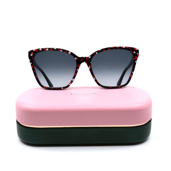 KATE SPADE AMIYAH/G/S F74 MULTICOLOR GREY GRADIENT AUTHENTIC SUNGLASSES - Picture 8 of 14